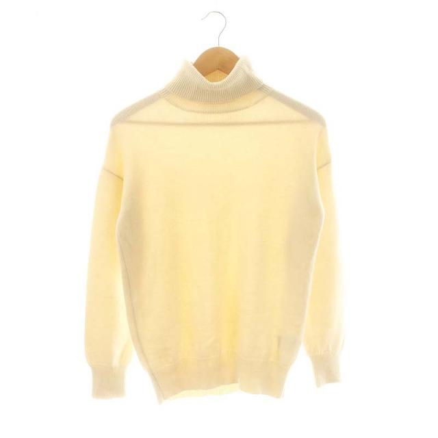 【中古】クリスタセヤ CristaSeya カシミヤ タートルネックニット セーター XS アイボリー /MI ■OS メンズ 21aw メンズファッション 【中古】クリスタセヤ CristaSeya カシミヤ