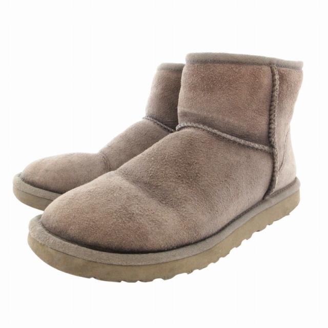 【新品未使用】UGG グレー ムートンブーツ UGG 定番ムートンブーツ グレー 23cm