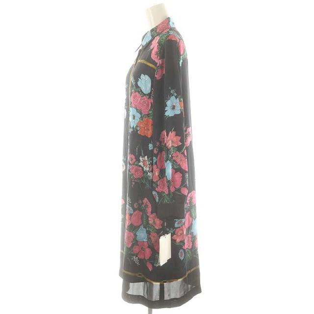 中古】グレースクラス 25SS ボタニカルスカーフプリントワンピース 花