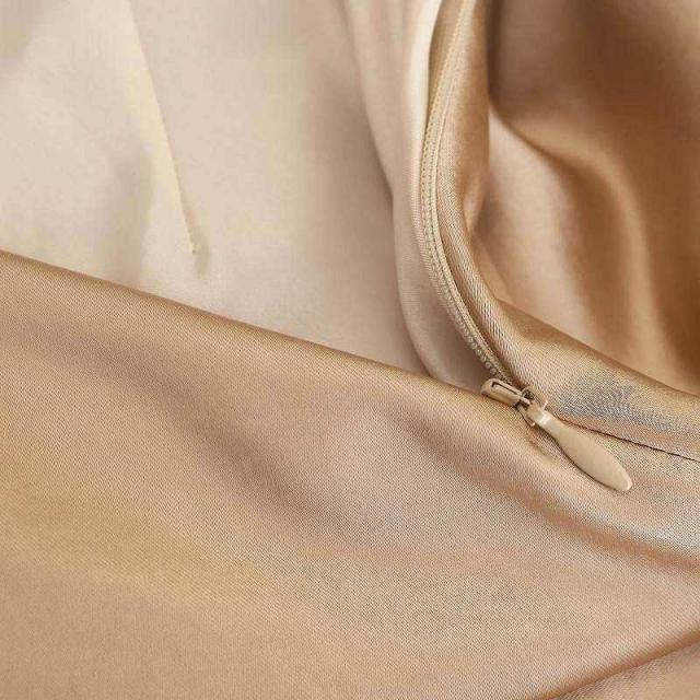 中古】グレースコンチネンタル 25SS サテンストレッチイージースカート