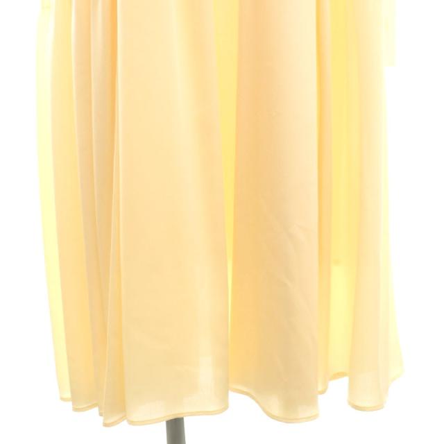 【中古】グレースコンチネンタル GRACE CONTINENTAL 24AW シルキーカフタンワンピース ロング 長袖 36 キナリ /HK 中古】グレースコンチネンタル GRACE CONTINENTAL 24AW シルキー