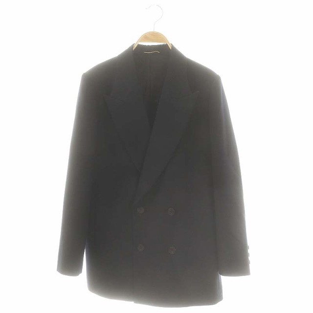 【中古】ミューズ ドゥーズィエム クラス 24AW Gorgeous ジャケット テーラード ウール 濃紺 レディース
