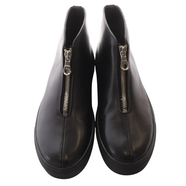 極美品✨トシノスケタケガハラ　サイドゴアブーツ　レディース　ブラック　24cm shopnikoniko ブーツ トラックソール サイドゴアブーツ フラット