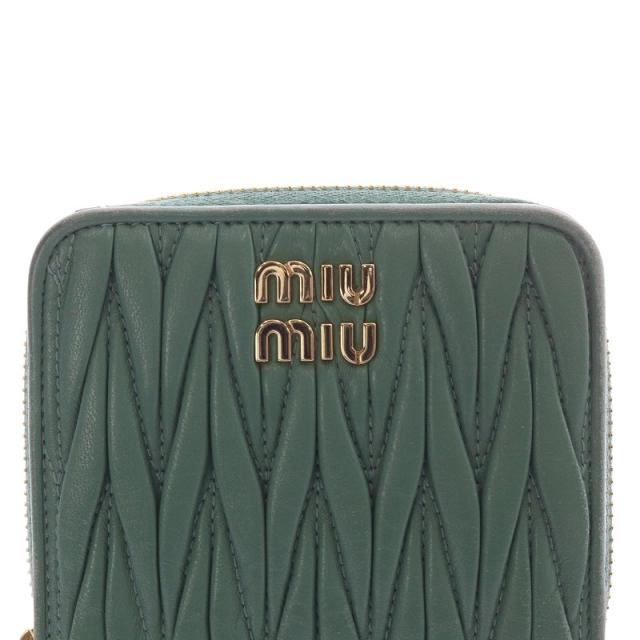 miu miu 緑 二つ折り財布 楽天市場】MIU MIU ミュウミュウ 二つ折り財布 レディース