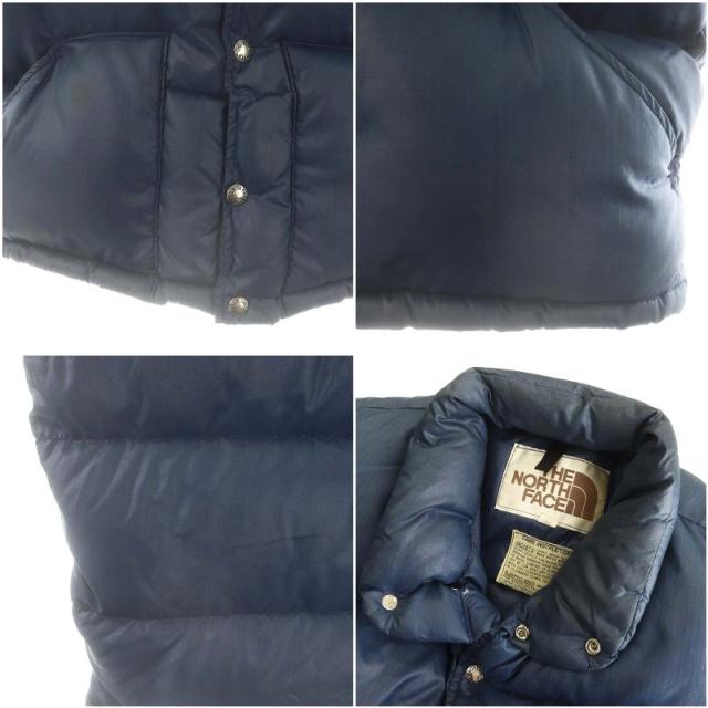 中古】ザノースフェイス THE NORTH FACE 茶タグ ダウンベスト 中綿