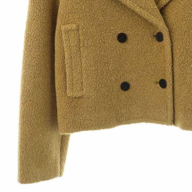 ジャケット・アウター Theory Teddy Fleece Faux Fur Peacoat Theory Women's Faux Fur Peacoat, Light Cocoa, Tan, S at