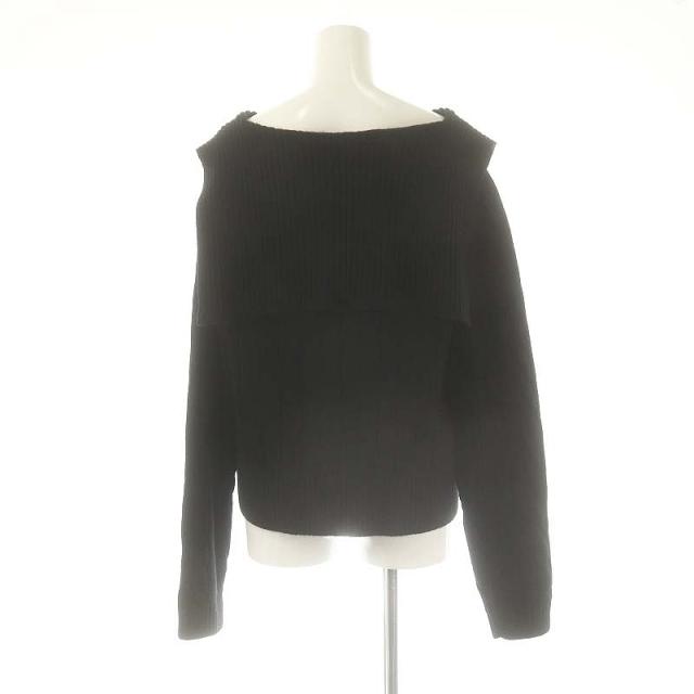 中古】イエナ IENA 24AW IENA BLACK セーラーカラーニット セーター  