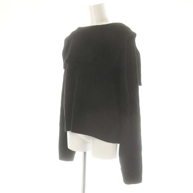 中古】イエナ IENA 24AW IENA BLACK セーラーカラーニット セーター  