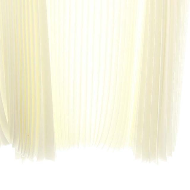 中古】オフホワイト OFF WHITE プリーツスカート ロング カットオフ S