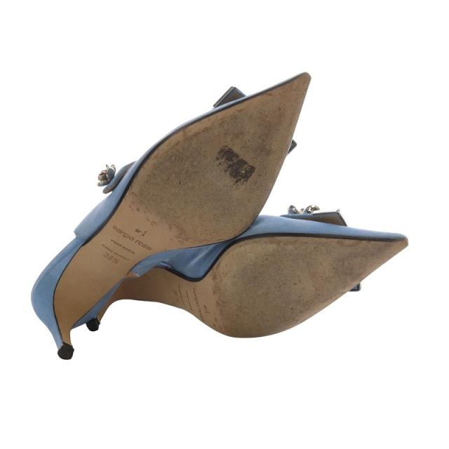 中古】セルジオロッシ Sergio rossi SR1 パンプス ピンヒール ポイン