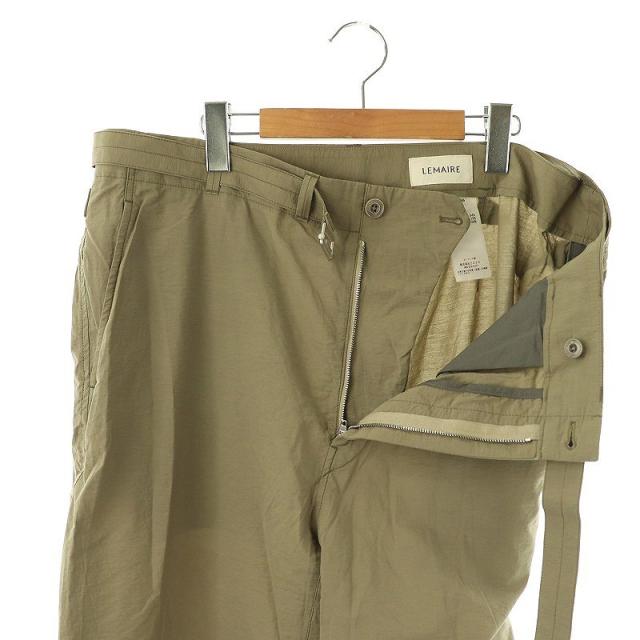 LEMAIREパンツ 50 LEMAIREパンツ 50 LEMAIRE / TWISTED BELTED PANTS -BLACK- | LA