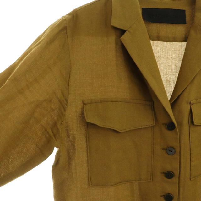 【中古】オーディナリージョイ ORDINARY JOY 23AW Tailered Long OP ワンピース ロング LAppartement取扱 40 ブラウン 中古】オーディナリージョイ ORDINARY JOY 23AW Tailered Long OP