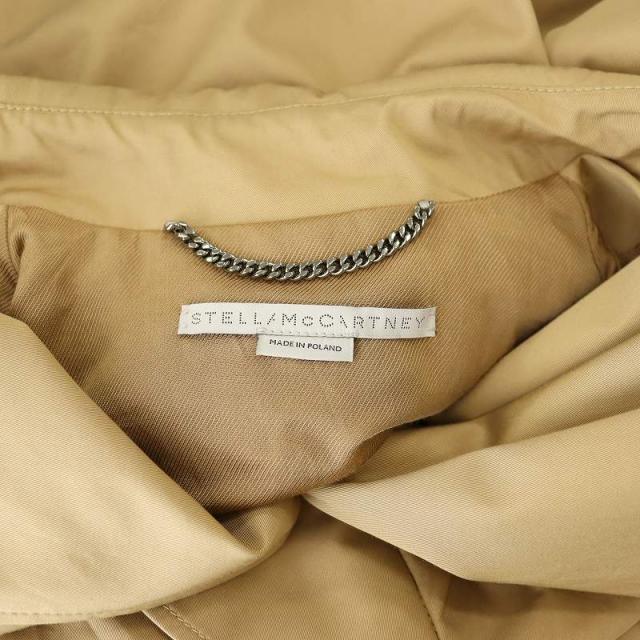 【中古】ステラマッカートニー STELLA McCARTNEY 24SS ポンチョトレンチコート ロング 38 S ベージュ 600962_7
