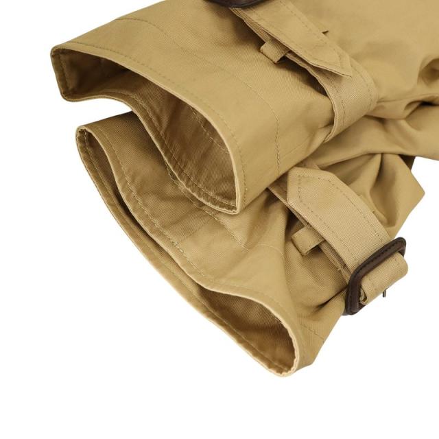 【中古】ステラマッカートニー STELLA McCARTNEY 24SS ポンチョトレンチコート ロング 38 S ベージュ 600962_8
