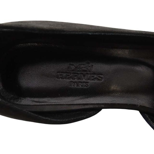 中古】エルメス HERMES パンプス ハイヒール ポインテッドトゥ