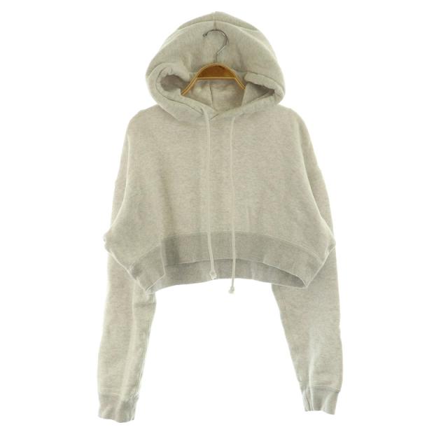 yo biotop cropped parka yo BIOTOP Cropped parka グレー BIOTOP