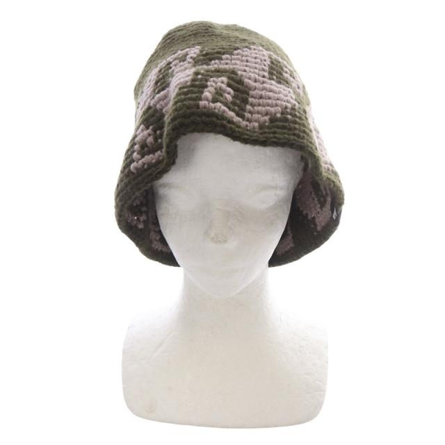 ステューシー] WAFFLE KNIT BUCKET HAT ワッフル バケット STUSSY