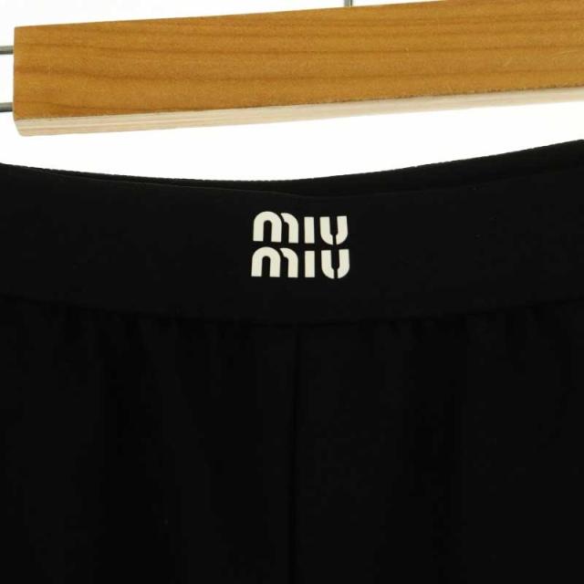 中古】ミュウミュウ miumiu MP1702 グラン ドゥ プードル パンツ