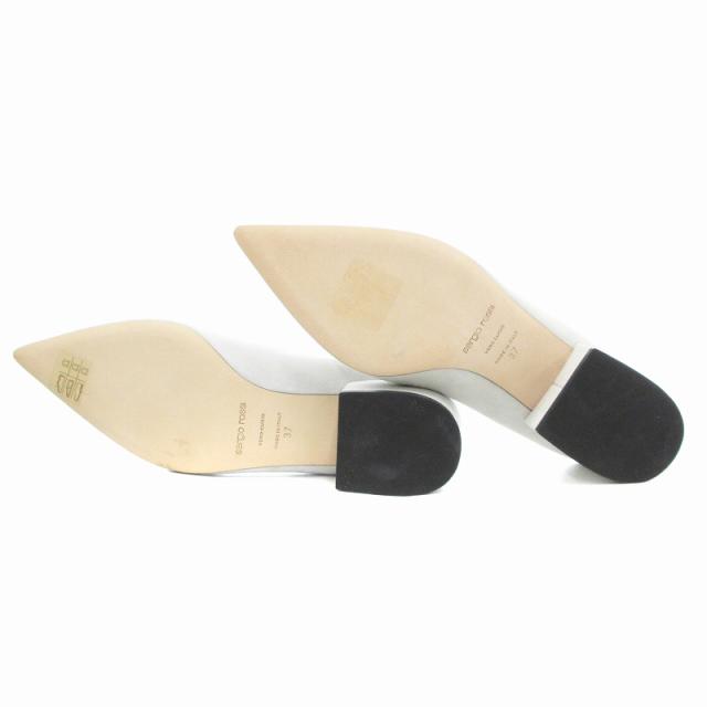 セルジオロッシ ローヒールパンプス 極美品⭕️sergiorossiセルジオ