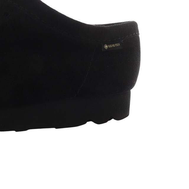 【中古】クラークス clarks WallabeeGTXゴアテックス ワラビーブーツ 24.5cm 黒 ブラック /SR28 ■AD レディース