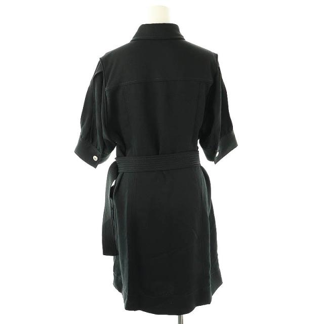 sandro サンドロ キャミソール ワンピース ロング ブラック イタリア