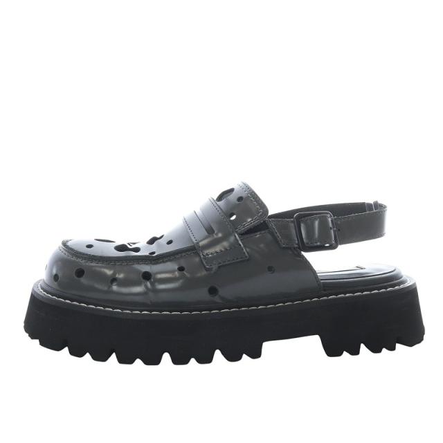 BELTED LOAFERSサンダル風ローファーenfold BELTED LOAFERSサンダル風ローファーenfold