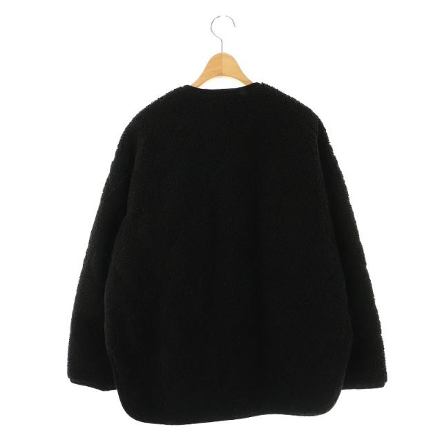 Traditional Weatherwear ボアノーカラージャケット トラディショナル