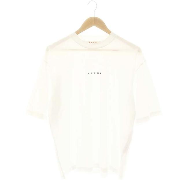 【中古】マルニ MARNI HUMU0223UD 24SSプリントTシャツ 46 白 /MI ■OS ■SH メンズ