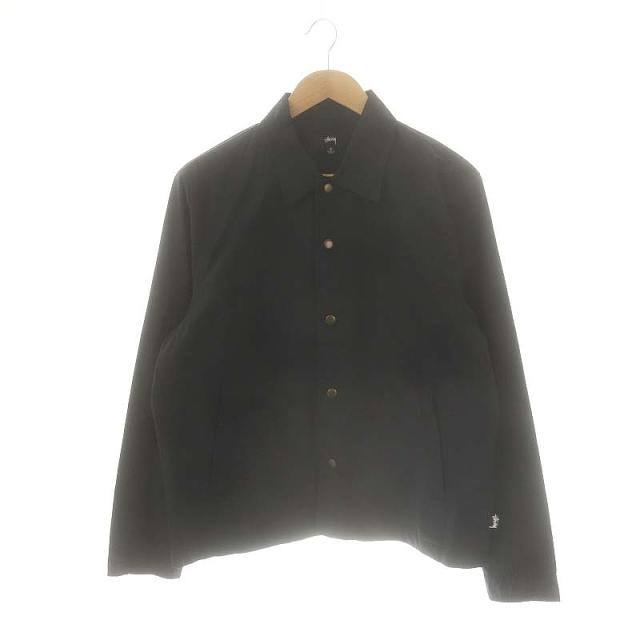 【中古】ステューシー STUSSY COACH JACKET コーチジャケット S 黒 /MI ■OS メンズ