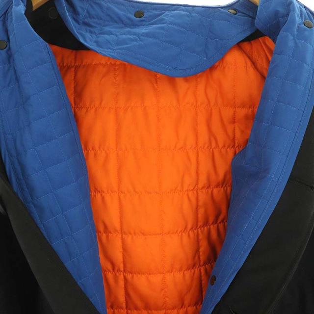 【中古】オフホワイト OFF WHITE 22FW フードレイヤー中綿コート アウター M ブラック /HK ■OS メンズ 中古】オフホワイト OFF WHITE 22FW フードレイヤー中綿コート