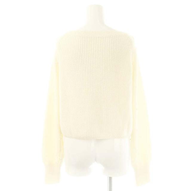 【中古】フォクシー ブティック 43380 Knit Top Libellule ニット セーター 長袖 オフホワイト レディース 中古】フォクシー ブティック 43380 Knit Top Libellule ニット