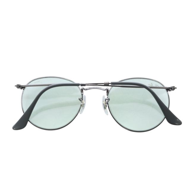 【中古】レイバン RAY BAN ROUND METAL サングラス 眼鏡 50□21 145 グレー RB3447 /SR33 ■SH メンズ その他サングラス