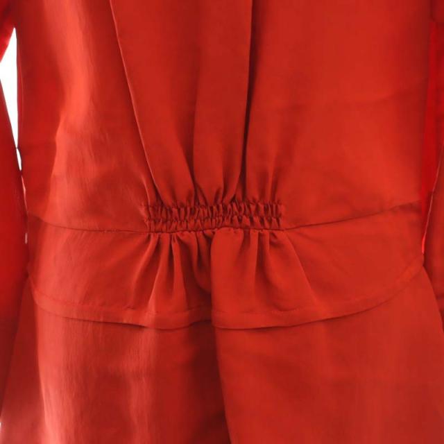 中古】ジルサンダー レーヨンシルクフロントギャザーデザイン