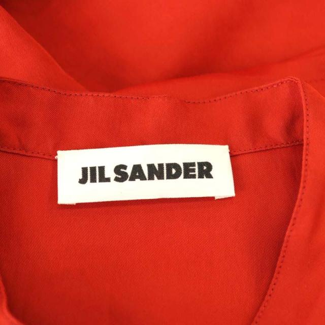 中古】ジルサンダー レーヨンシルクフロントギャザーデザイン