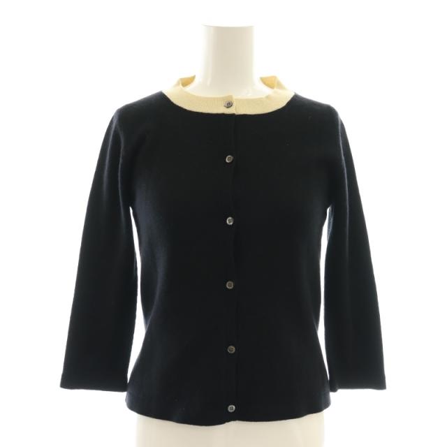 セイ TSE トップス 長袖セーター 黒 レディース タートルネック 中古セイ TSE カシミヤ アンサンブル セット カーディガン ニット 七