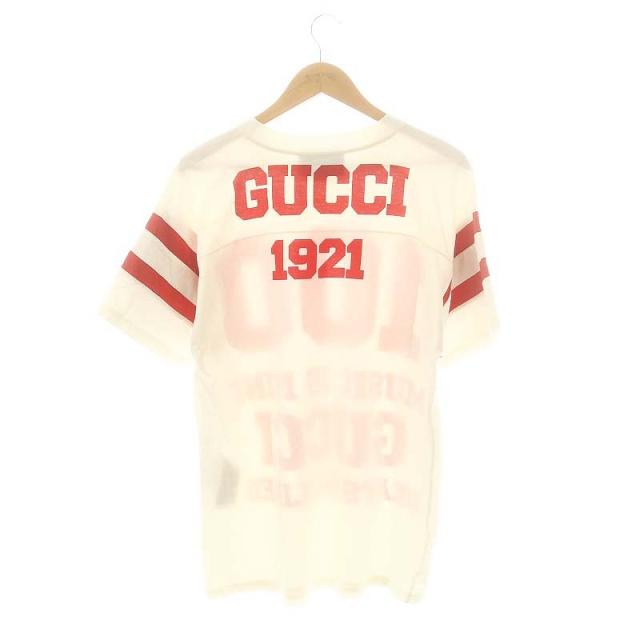 中古】グッチ GUCCI 660744 100周年 MUSIC IS MINE The R Tシャツ ロゴ 