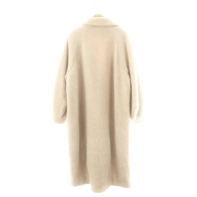 新品 SNIDEL シャギーロングコート ベージュ 0サイズ タグなし試着のみ