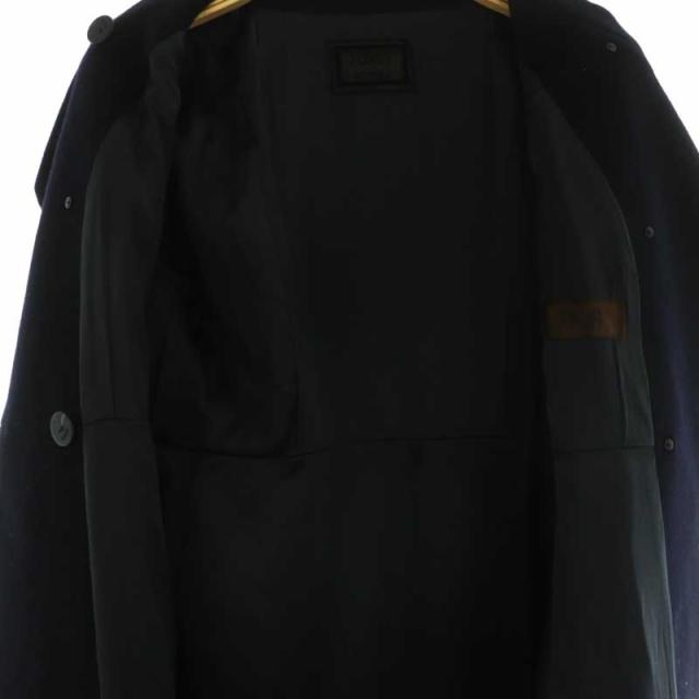 【中古】フォクシー ブティック FOXEY BOUTIQUE 40082 Blue Classico コート アウター ロング カシミヤ 38 濃紺_3