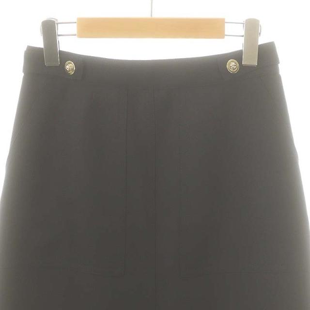 中古】アナイ ANAYI 25SS ブライトツイルポケット スカート ロング 38  