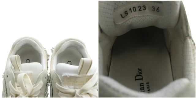 中古】クリスチャンディオール Christian Dior Cest Dior スニーカー