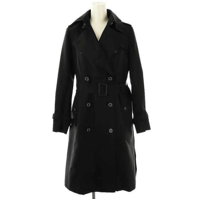 【中古】マッキントッシュ ロンドン ライナー付きトレンチコート スプリングコート ロング ダブル 36
