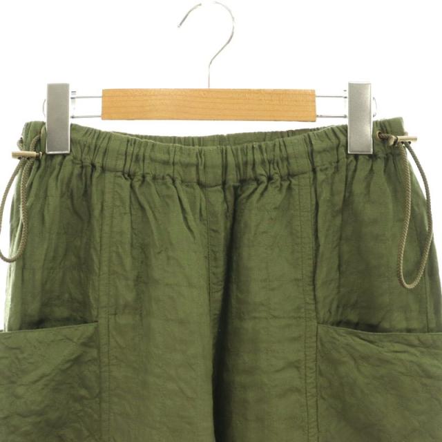 中古】サラマリカ sara mallika レーヨンキルティングパンツ ジョガー