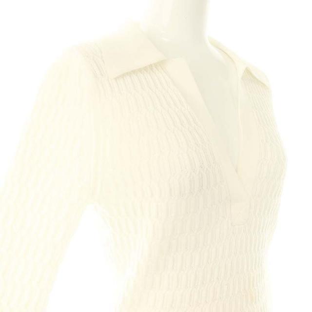 中古】3.1 フィリップリム 24年 襟付きクロップドニット カットソー  