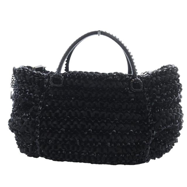 アンテプリマ 2way ハンドバッグ ショルダーバッグ 黒 ブラック ANTEPRIMA アンテプリマ ワイヤー グリッター 2WAY ショルダーバッグ ハンドバッグ