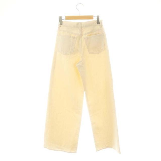 【中古】セオリー Theory 25SS NATURAL DENIM HW WIDE JEAN デニムパンツ ジーンズ 24 アイボリー 中古】セオリー Theory 25SS NATURAL DENIM HW WIDE JEAN デニムパンツ