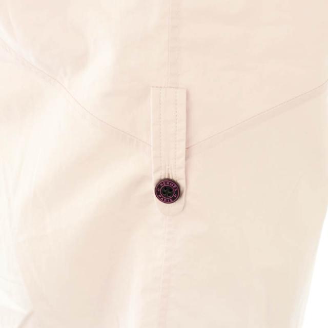 中古】エルメス HERMES タイプライターフレアブラウス プルオーバー