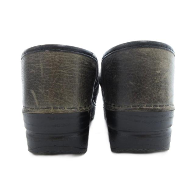 DANSKO ダンスコ サボ サンダル ブラック レザー 本革 ダンスコ】サボ