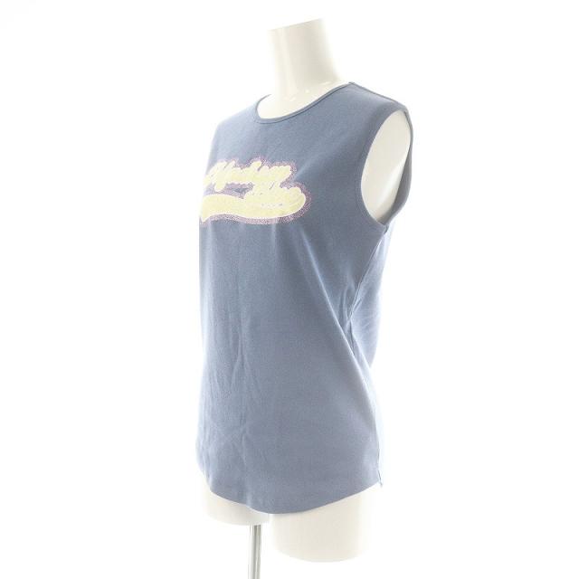 中古】マディソンブルー 24SS GLITTER LOGO TANK タンクトップ ラメ