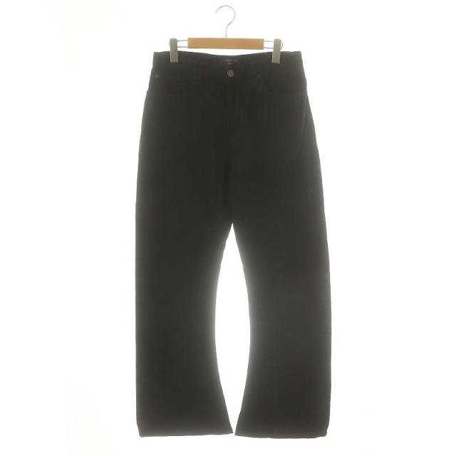 【中古】バレンシアガ 23年 SMALL FIT デニムパンツ ジーンズ ジッパーフライ XL ブラック 772009 /DO ■OS