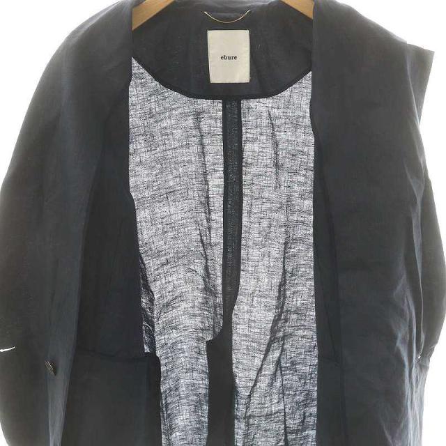 エブール ジャケット 36 中古】エブール 24SS クリアリネン ダブル